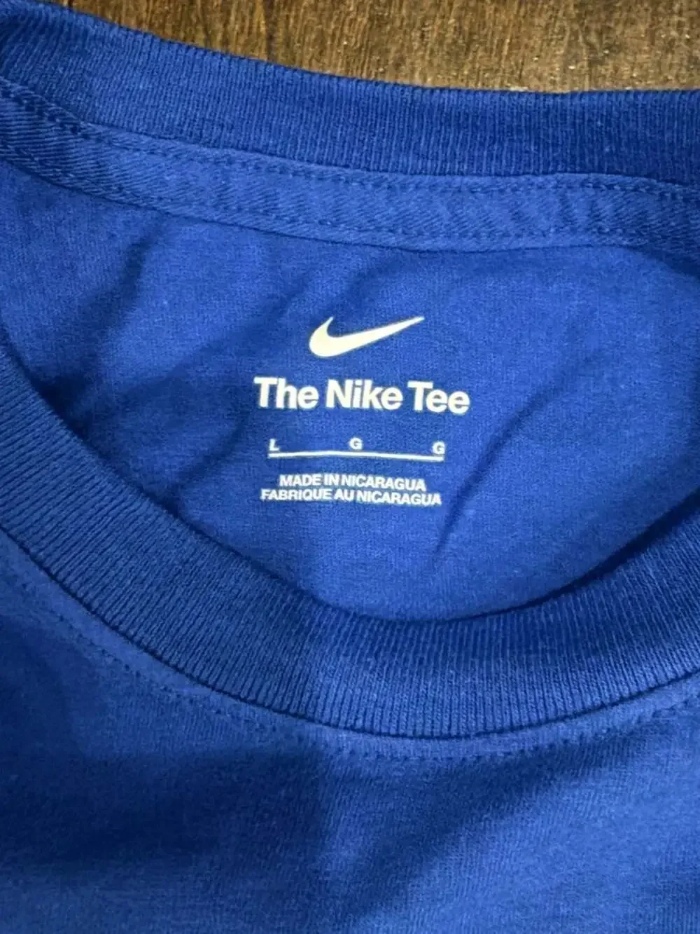 Nike USWNT Alex Morgan #13 Core SS Royal Blue Graphic T-Shirt - L